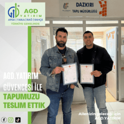 TAPU TESLIM dazkırı